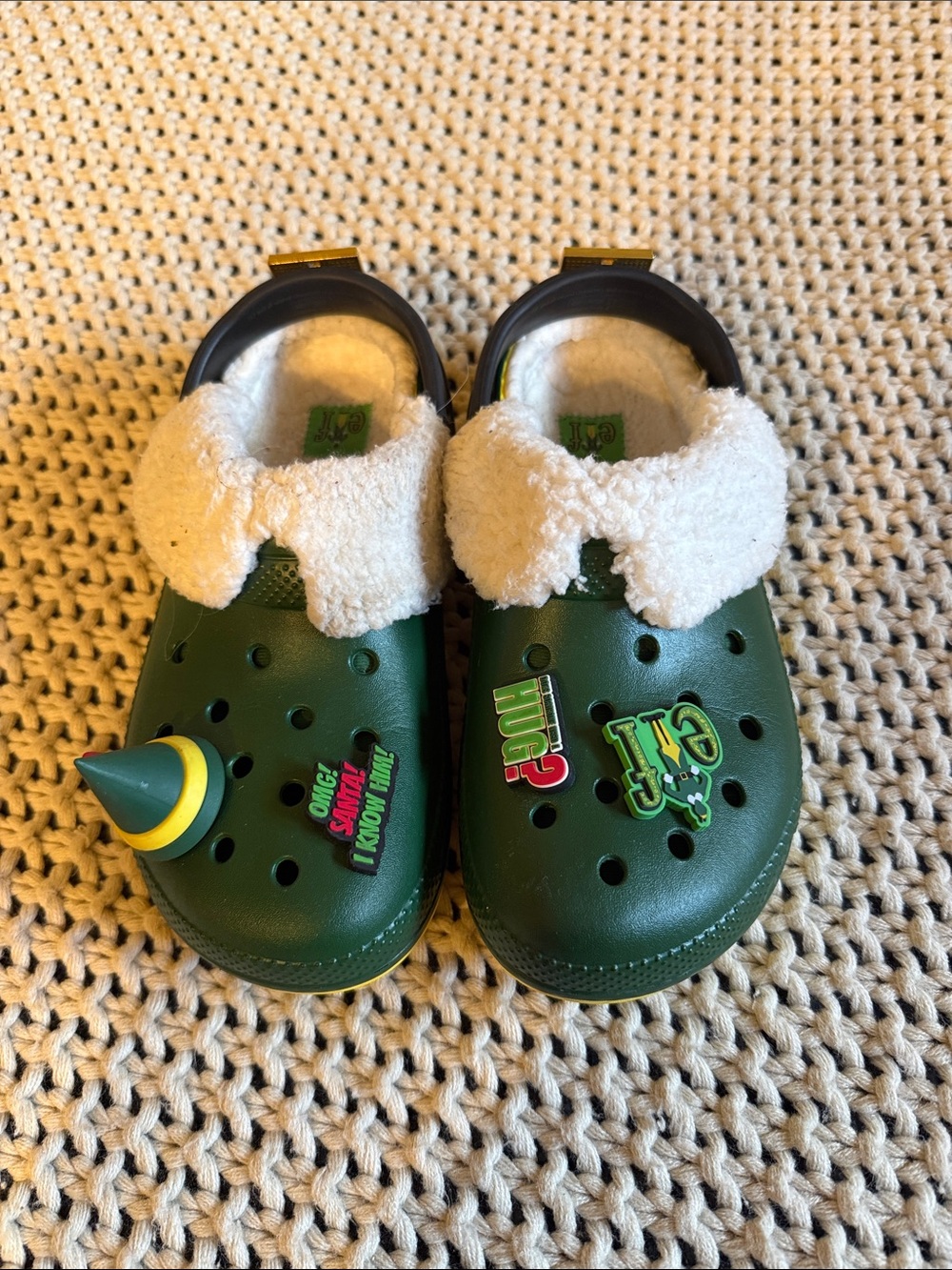 Women’s ELF Sherpa-Lined Slip-On Clog Slippers